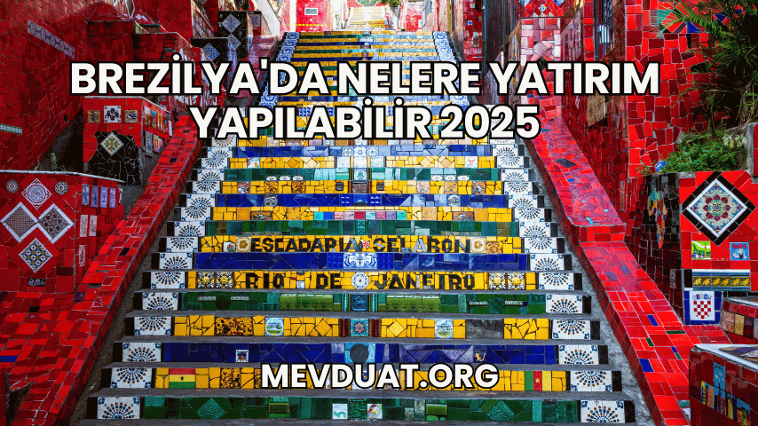 Brezilya'da Nelere Yatırım Yapılabilir 2025