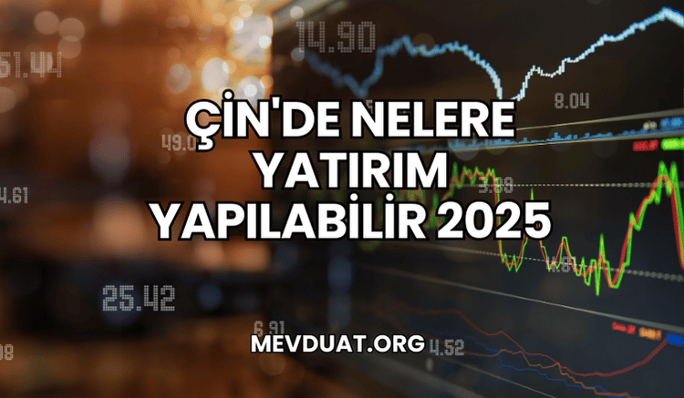 Çin'de Nelere Yatırım Yapılabilir 2025