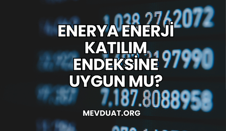 Enerya Enerji Katılım Endeksine Uygun mu?