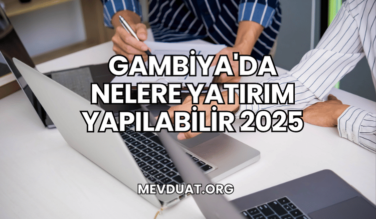 Gambiya'da Nelere Yatırım Yapılabilir 2025