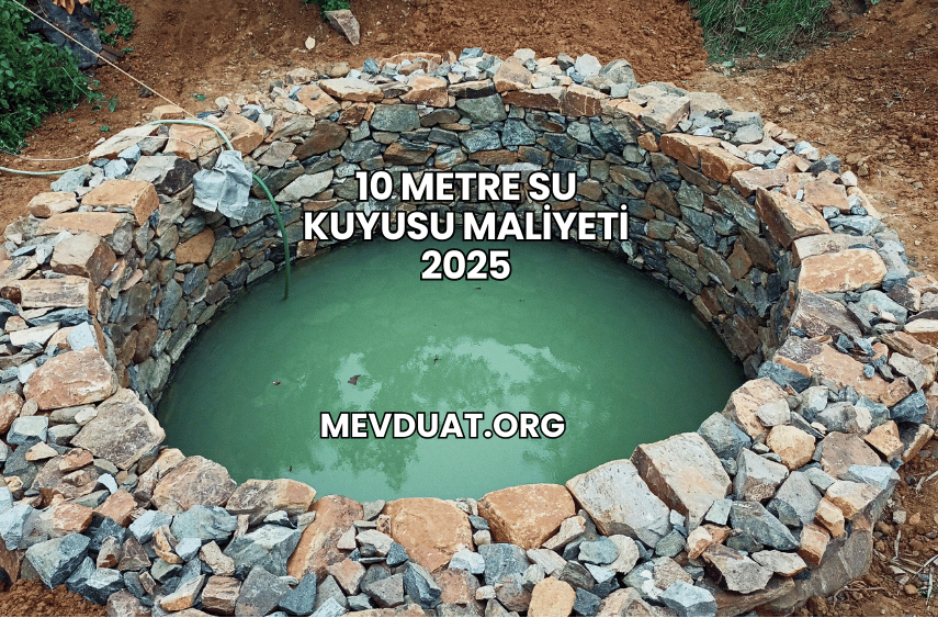 10 Metre Su Kuyusu Maliyeti 2025