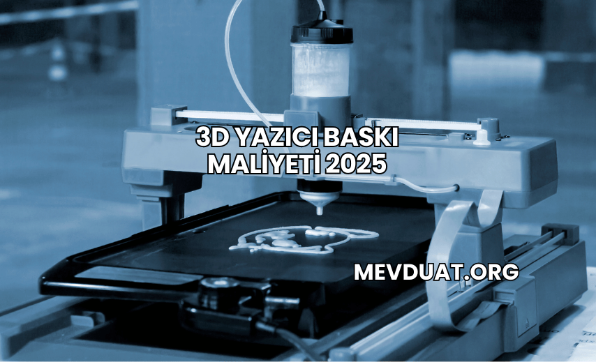 3D Yazıcı Baskı Maliyeti 2025