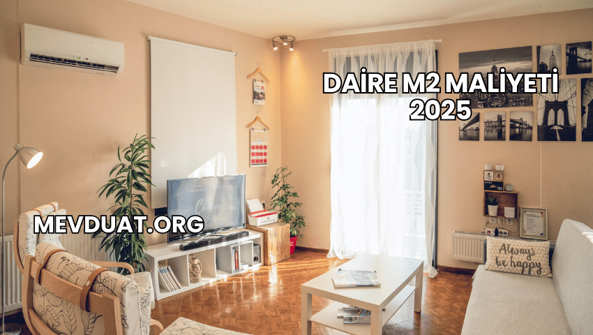 Daire m2 Maliyeti 2025