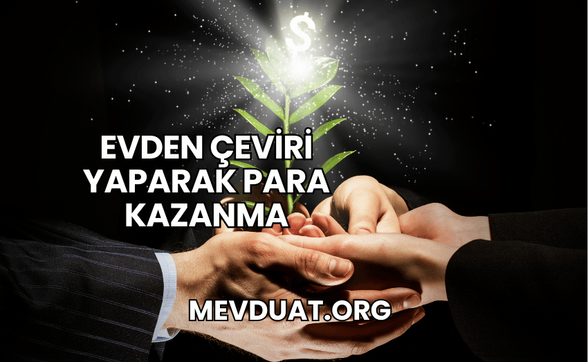 Evden Çeviri Yaparak Para Kazanma