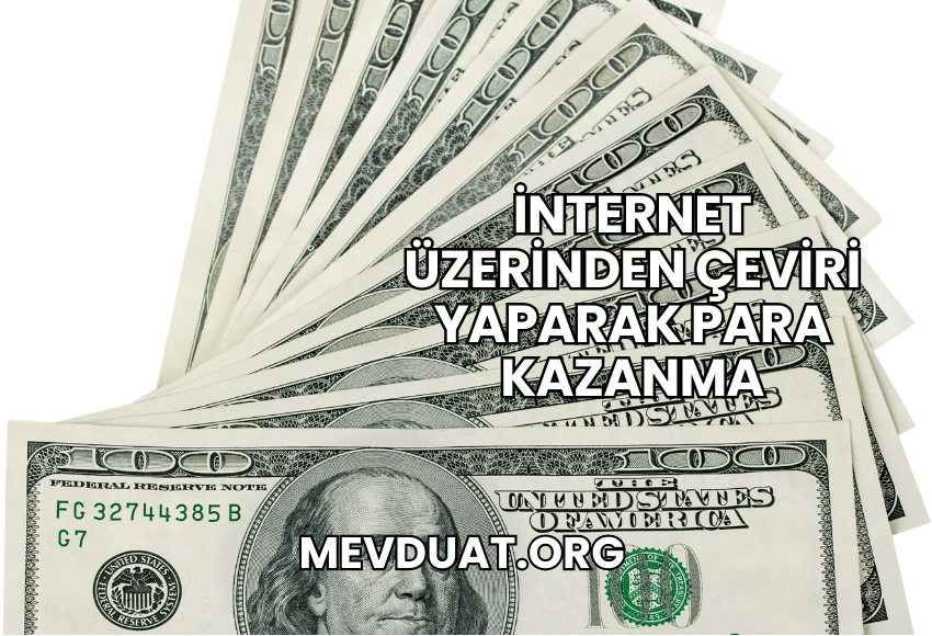 İnternet Üzerinden Çeviri Yaparak Para Kazanma