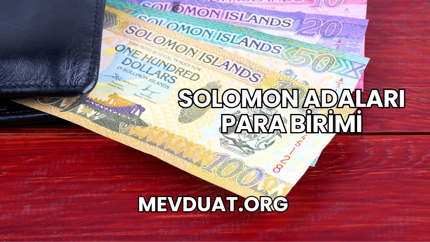 Solomon Adaları Para Birimi