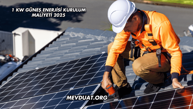 1 kW Güneş Enerjisi Kurulum Maliyeti 2025