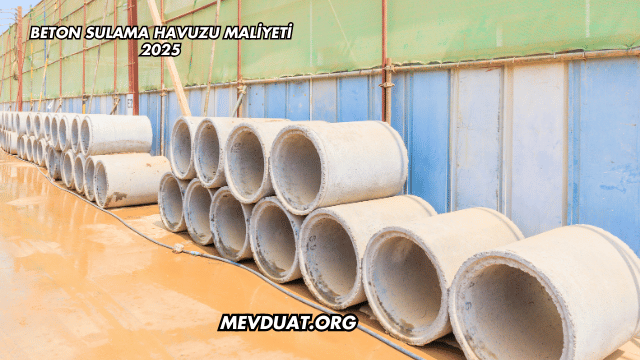 Beton Sulama Havuzu Maliyeti 2025