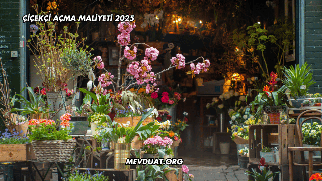 Çiçekçi Açma Maliyeti 2025